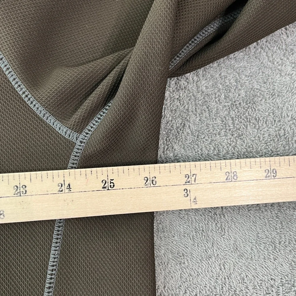 Solaris Sweater Mens XL Olive Green Pullover Jacket 1/4 Zip Long Sleeve Athletic